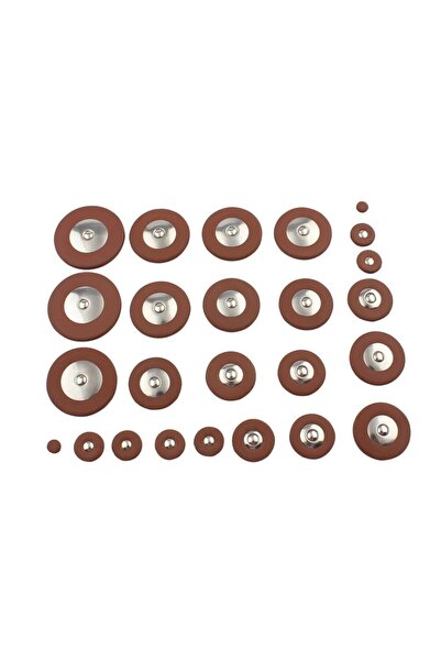 Choice Tenor Saxophone Pads Universal Button Leather Pads Woodwind Instrument Accessories For Tenor Alto So