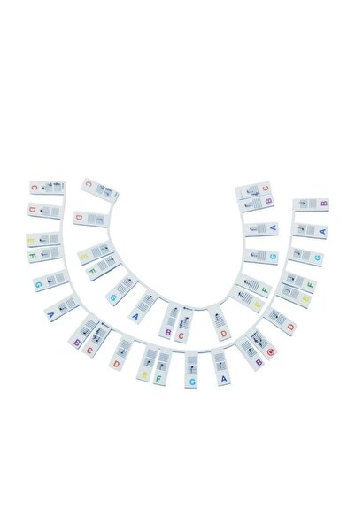 Choice3 61 Key Rainbow Miwayer Piano Keyboard Stickers for 88/61 Key,Removabl...