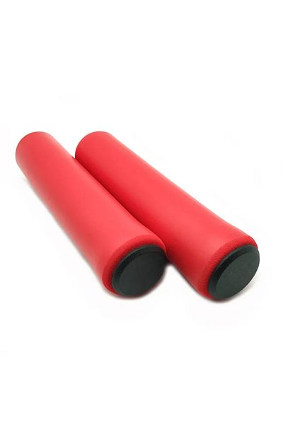 Choice Red Soft Silicone Bicycle Handlebar Grips Outdoor MTB Road Bike Sponge Grips Cover Anti-slip Strong