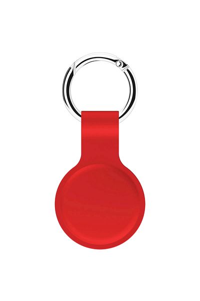 Choice Red Cover for Apple Airtags Case Liquid Silicone Protective Shell Tracker Accessories Anti-scratch S