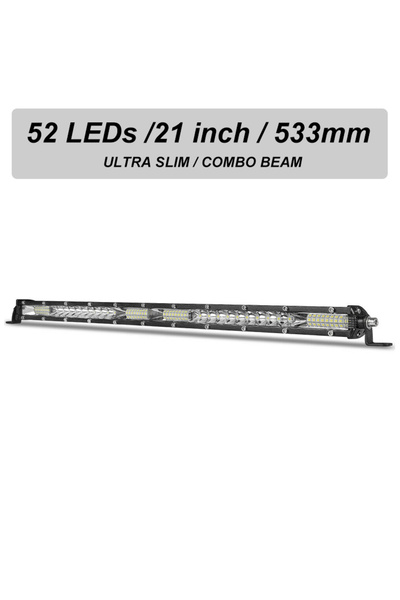 Choice 20inch led bar Slim Spot Flood LED Bar Off Road 12V 24V LED Light Bar/...