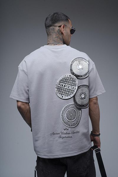 king brich Μπλουζάκι Unisex με λαιμόκοψη με στάμπα διπλής όψης