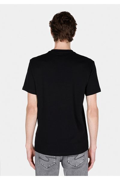 Colin's Regular Fit Round Neck Plain Men's Black Short Sleeve T-Shirt