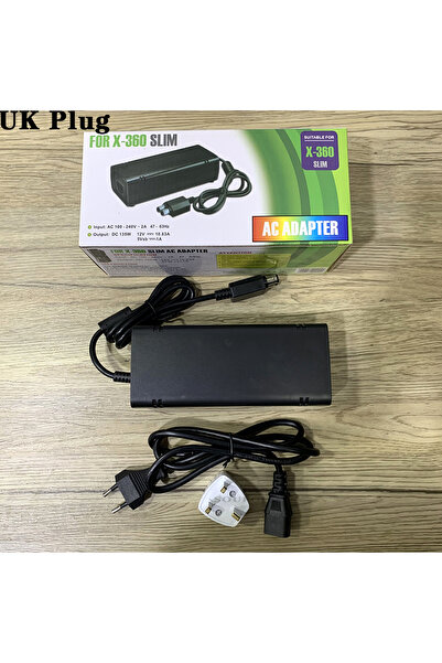 Choice قابس المملكة المتحدة لـ 360slim جديد لـ XBox 360 X-360 S Slim مزود طاقة محول تيار متردد شاحن 220 فولت شحن