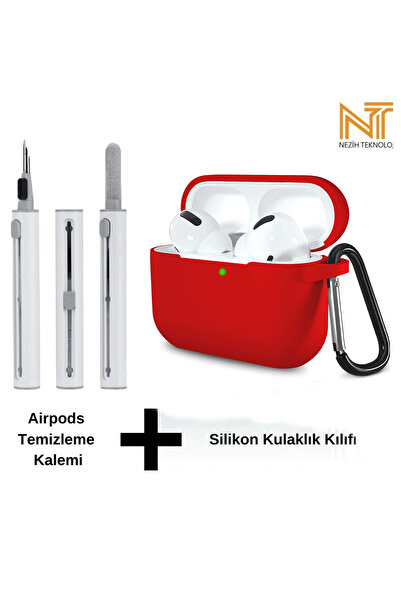 Nezih Case Airpods Pro 2. Nesil Uyumlu Yüksek Kalite Liquid Silikon Tıpalı Kı...