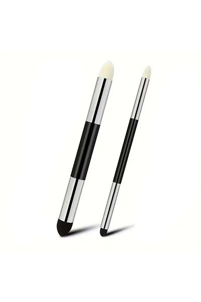 Choice 2pcs Artist Blending Sponge Pens, Dual-tip Pastel Stumps & Sketch Brushes - Versatile Art Foam Blend