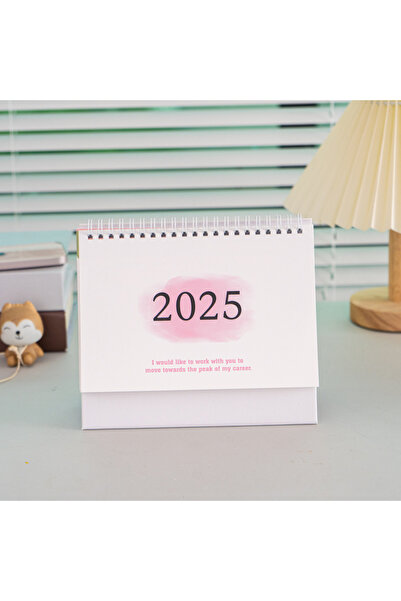 Choice D ‌2026 Gradient Series English Desk Calendar - Portable Weekly Organizer for Home/Office Gift for .
