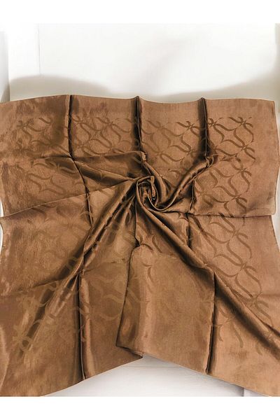 Akel Modern Patterned Scarf 100 X 100 Evening Dress
