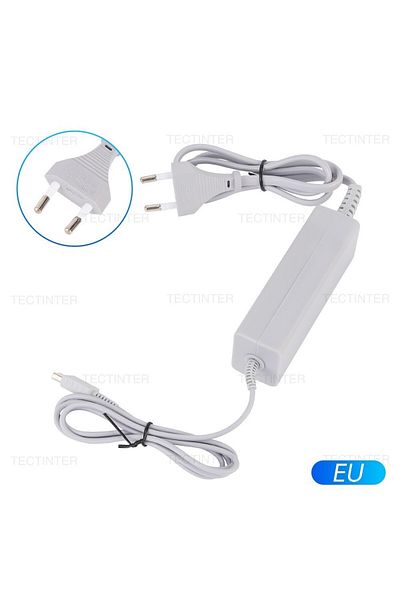 TECTINTER EU Plug Charger For Wii U Gamepad Controller AC Adapter US/EU Plug Charging 100-240V Adapter Compati