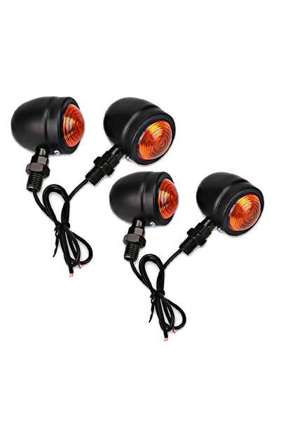 choice2 مجموعة إشارات انعطاف عالمية من 4 قطع، 12 فولت، سلك مفرد ، من بلاك-إس،...