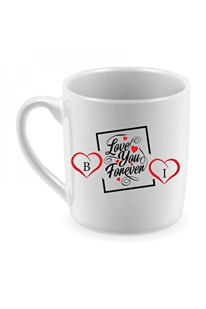 Be Care Coffee and tea mug, heat printing, double-sided design, B&I letters