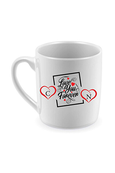 Be Care A double-sided tea mug with the letters C&N in English and You Are Al...