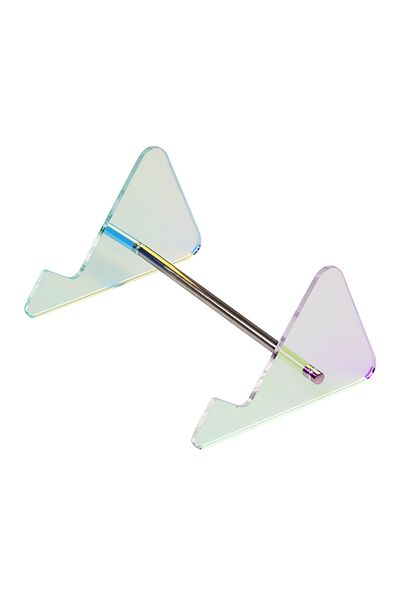 sikai 1 tier colorful Keyboard Display Stand Transparent Acrylic Keyboard Stand for Computer Mechanical Ke