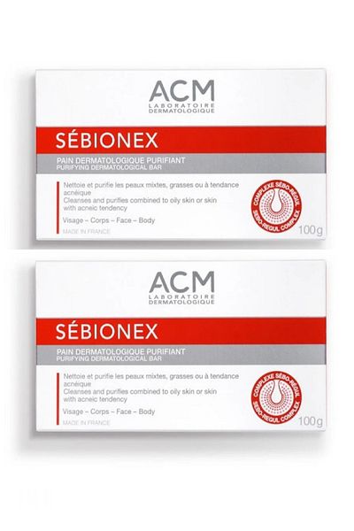 ACM Sebionex Purifying bar 100g X 2