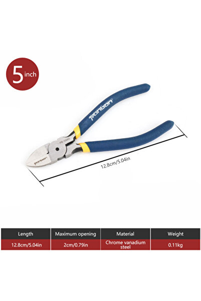 Choice1 كماشة قطع احترافية مقاس 5 بوصات و5 بوصات و6 بوصات وأداة تجريد الأسلاك...