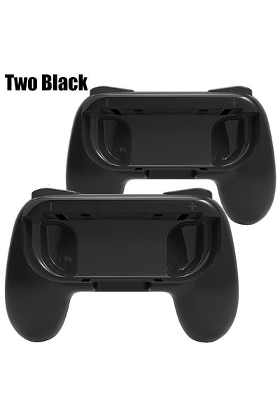 Choice Black GAMINJA 2Psc Wear Resistant Handle Controller For Nintendo Switch Ergonomic Hand Grip Controll