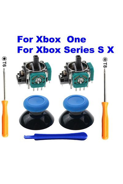 Choice B 2 PCS 3D Analog Joystick Stick Sensor Module Potentiometers & ThumbStick for Microsoft XBox One S.