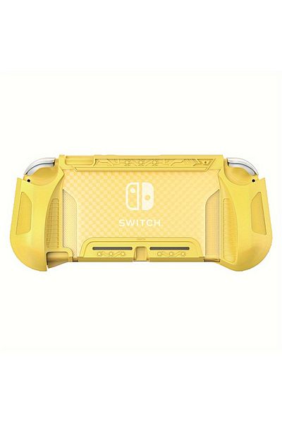 Choice Yellow Switch Lite Case - Ultra-protective Non-slip Tpu Cover With Enhanced Grip - Compatible With S