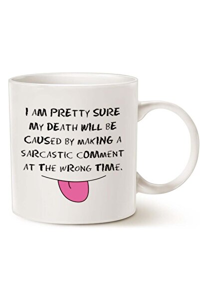 Be Care ماوج كوب قهوة مطبوع عليه اقتباسات مضحكة من ساراستيك كومنت، هدية عيد م...