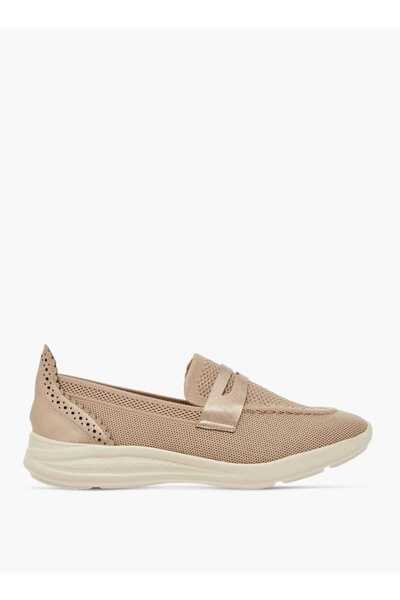Flora Bella by Shoexpress Flora Bella Textured Slip-On Loafers with Cutout Detail