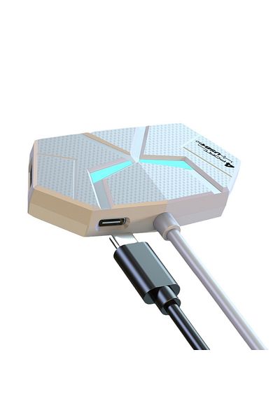 Choice 4 Ports-White-0.6CM 0.6CM/1.2M HUB 7-port Compatible USB2.0 Expansion Splitter Laptop Connect Hard D