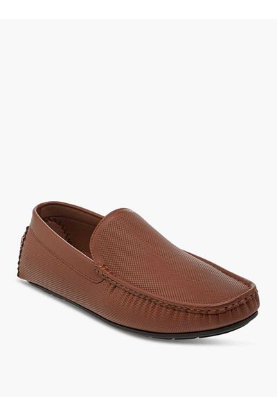 LBL by Shoexpress Textured Slip-On Loafers