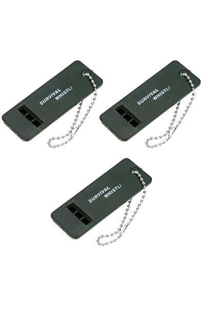 APWIKOGER 3 قطع من 1 إلى 10 قطع من صفارات 3 ترددات عالية الديسيبل للنجاة من ا...