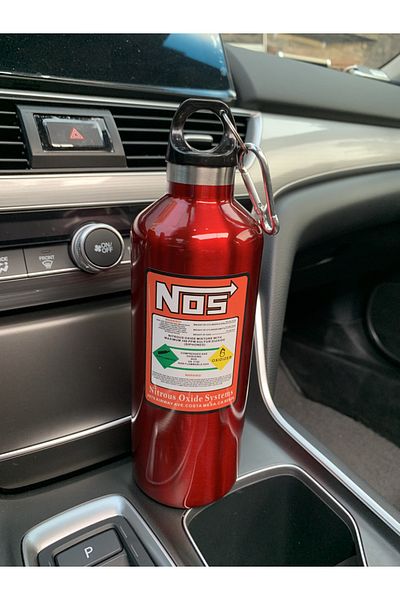 Choice Red Car Insulation Cup Nos Nitrogen Cylinder Vacuum Stainless Steel Kettle 500ml High-capacity Trave