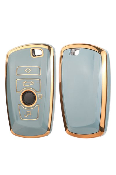 Choice green jingyuqin New Arrival TPU Car Key Shell Case Fob For BMW 520 525 f30 f10 F18 118i 320i 1 3 5 7