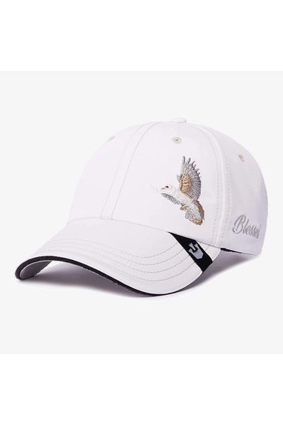 Goorin Bros Biela šiltovka Goorin Bros. Lady Lovebird White