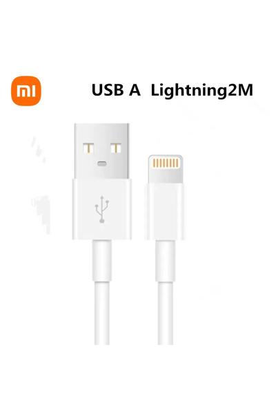 Choice كابل شحن شاومي USB-A Lightning بطول 2 متر [معتمد من MFi] لأجهزة آيفون،...