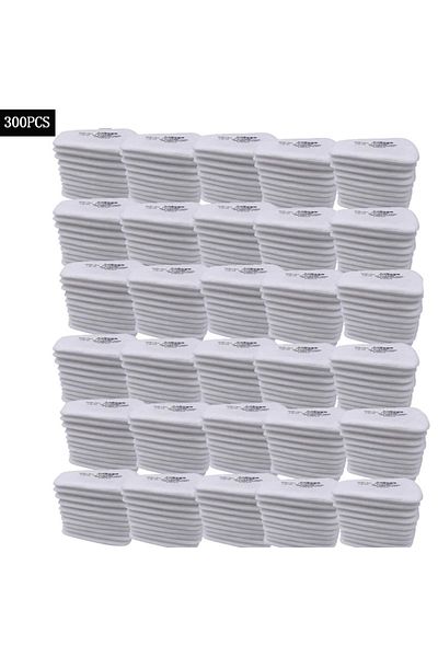 Choice 300pcs 5n11 Dust Cotton Filter Paper 501 Holder For 3m 6001/6200/7502/6800 Chemical Spraying Paintin