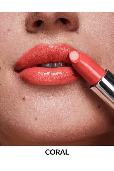 AVON Hydramatic Shine Lipstick, Coral