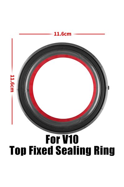 Choice 1PCS V10 Dust Bin Top Fixed Sealing Ring And Base Lid for Dyson V6 V7 V8 V10 V11 V15 Vacuum Cleaner