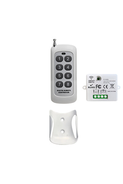 Choice 1RC 1B Mini Wireless Smart Light Switch with Remote Control 1000M Distance 433 Mhz RF Relay Receiver