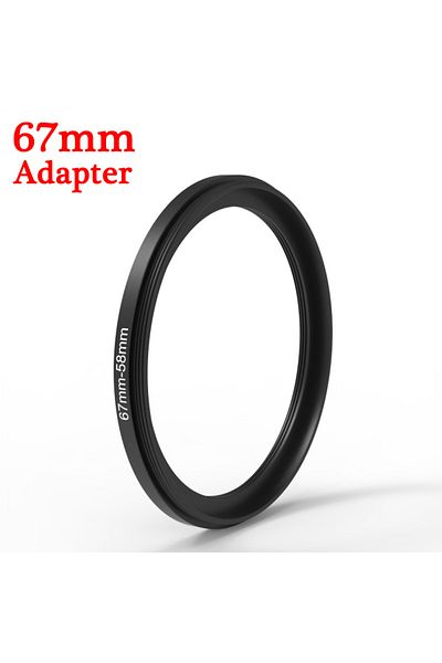Choice 67mm Adapter Camera Prism Filter Split Kaleidoscope 52mm 55mm 58mm 67mm 72mm 77mm Photography Access