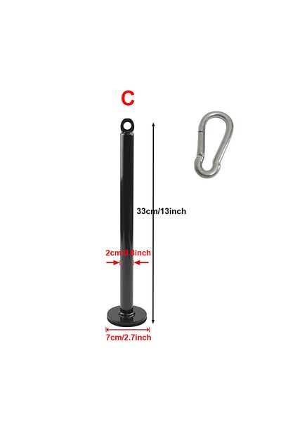 Choice C Style Fitness Loading Pin Pulley Cable System Attachment Dumbbell Rack Home Gym Workout Strength T