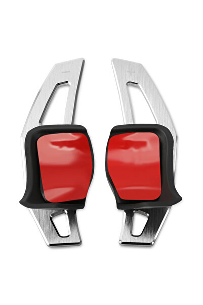 Choice غطاء تمديد ناقل الحركة لعجلة القيادة DSG باللون الفضي لسيارة فولكس فاج...