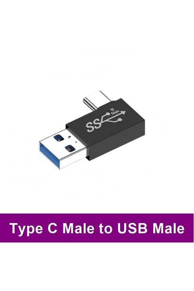 Choice محول AD185 عالمي USB 3.0 OTG من النوع C من USB C ذكر إلى USB-A ذكر أنث...