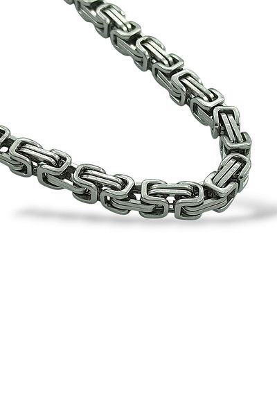 Çlk Accessories Steel Men's Bracelet - Three-Dimensional Thick Chain 707640