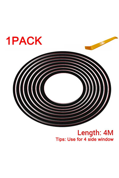 Choice1 4M Seal Strip AUTO Car Side Window Seal Strip Weatherstrip Window Gap...