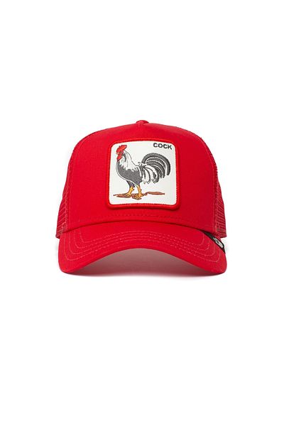 Goorin Bros Červená šiltovka Goorin Bros. All American Rooster red