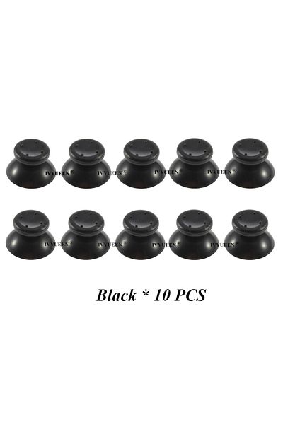 Choice 10 PCS Black 10- 50 PCS for Xbox 360 Controller 3D Analog Joystick Thumb Stick Grip Cap Button Repai