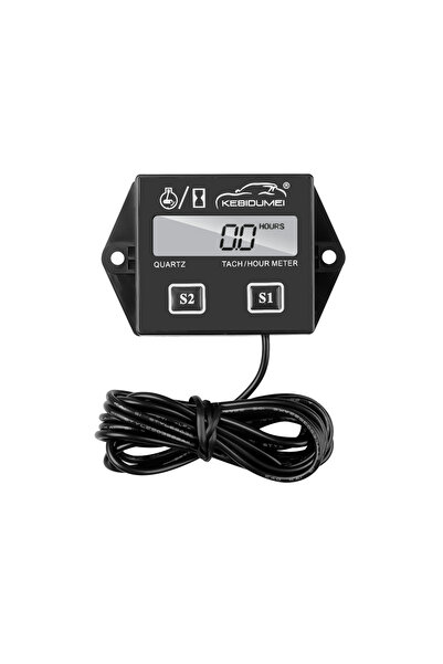 Choice1 Without Clip Gasoline engine moter speed tester inductive tach hour m...