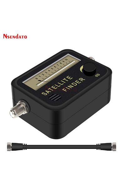 Nsendato Added black cable Original satfinder Satellite Finder Alignment Signal Meter Receptor For Dish TV LN