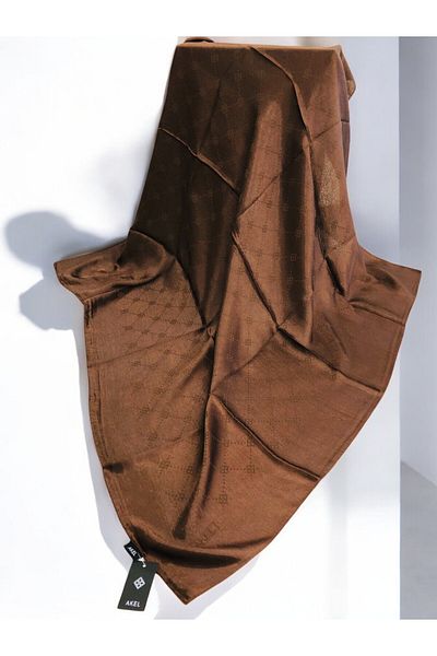 Akel Modern Patterned Scarf 100 X 100 Evening Dress