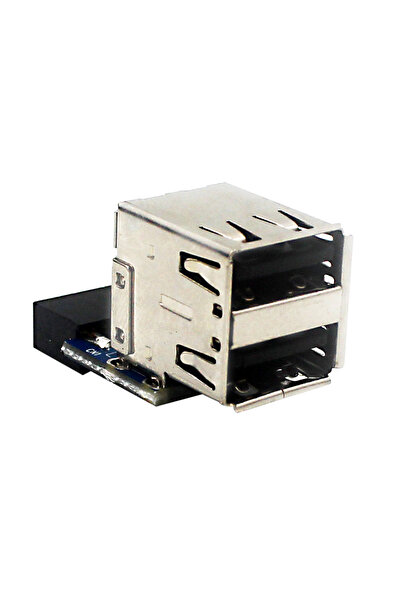 APWIKOGER PH29A Female Extension Cable Compatibility Computer Motherboard Header Adapter USB2.0 9Pin/10P Deskt