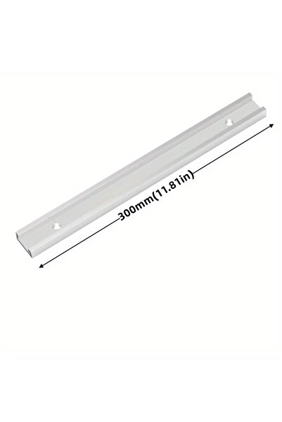 choice2 30 سم (11.81 بوصة) من الألومنيوم، مسار على شكل حرف T، تركيبات مسار عل...