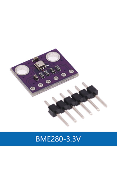 Choice10 مستشعر ارتفاع الضغط الجوي الرقمي BME280 3.3 فولت 3 في 1 BME280 3.3 ف...