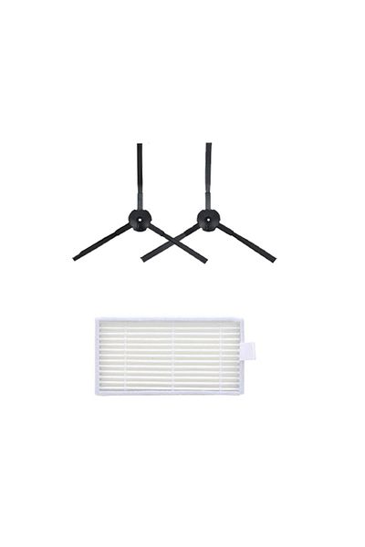 Choice 3pcs Primary Hepa Filter Side Brush Replacement for ILIFE V3 V3s V5 V5s Pro x5 V55 V50 Robotic Vacuu